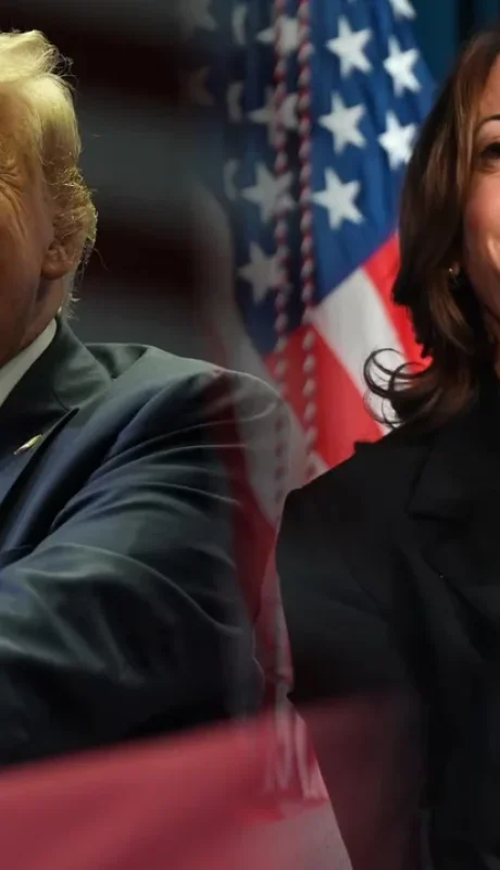 Donald Trump Vs. Kamala Harris.
