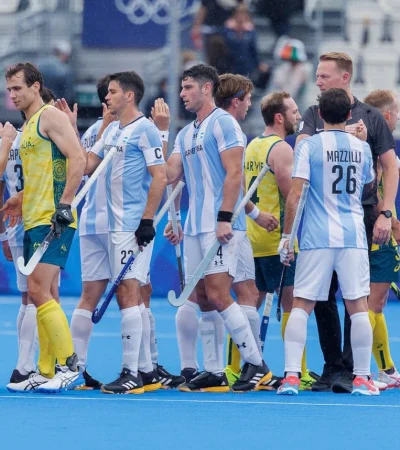 Los Leones perdieron con Australia en el debut de los JJOO