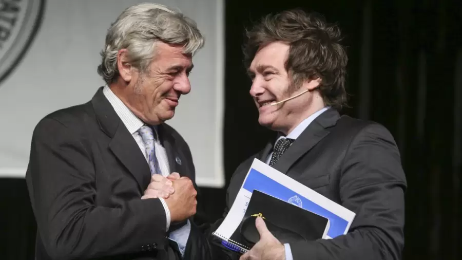 Nicolás Pino y el Presidente