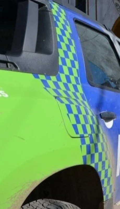 Móvil Policía Buenos Aires/ Imagen de Archivo