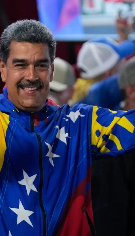Nicolás Maduro, presidente reelecto de Venezuela.
