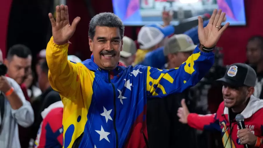 Nicolás Maduro, presidente reelecto de Venezuela.