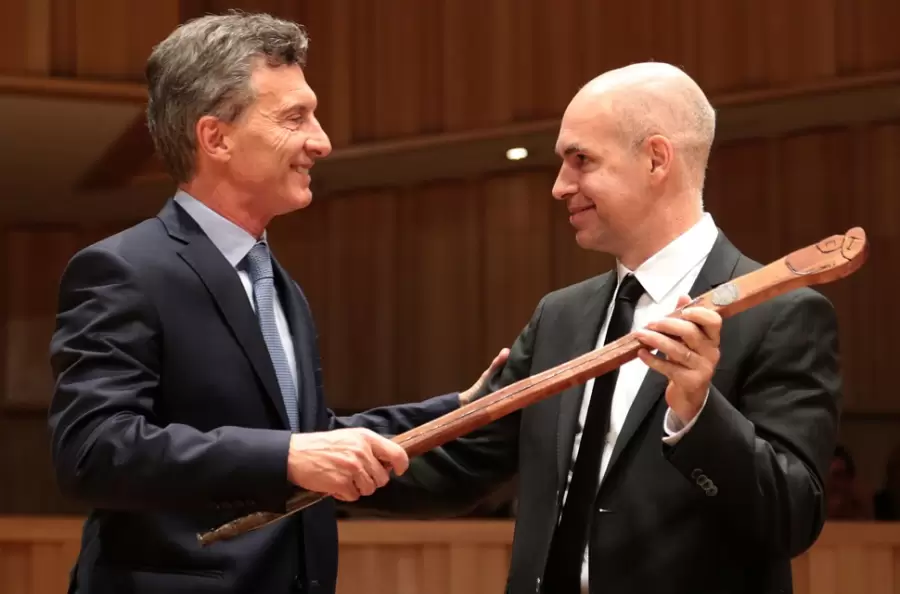 Mauricio Macri y Horacio Rodríguez Larreta