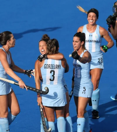 Las Leonas vencieron a Sudáfrica.