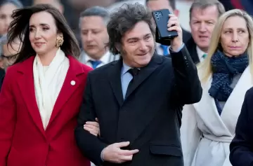 Triángulo libertario: cómo es la dinámica de Milei, Villarruel y Karina Milei