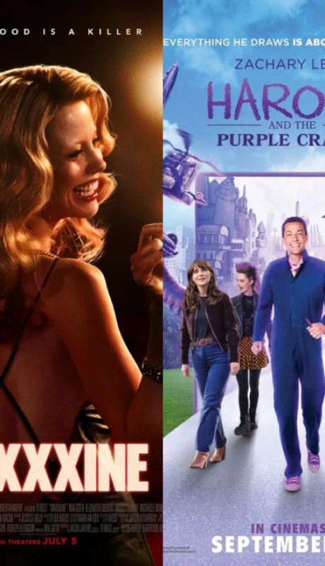 MaXXXine, Harold y su crayón mágico y más, lo que llega al cine esta semana