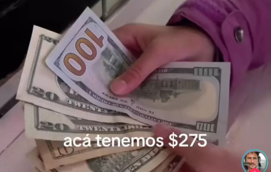 Captura de la transacción en el Cerro Catedral.