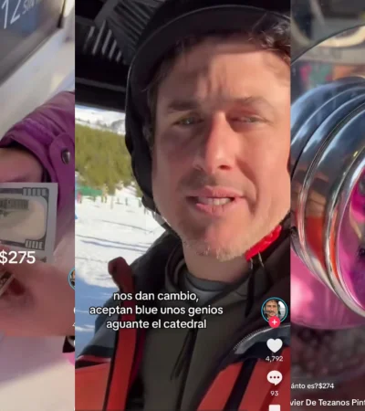 Aceptan dólares y te dan cambio en pesos.