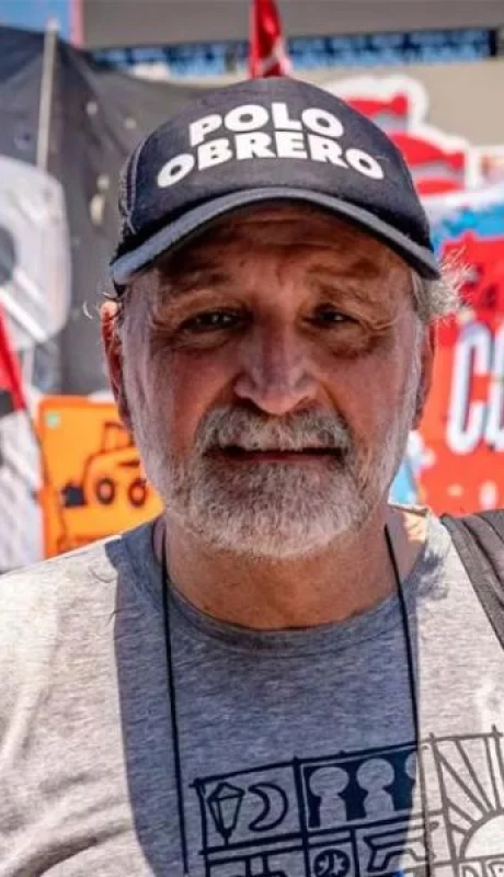 Eduardo Belliboni, referente del Polo Obrero.