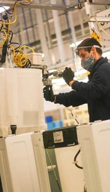 Producción de heladeras