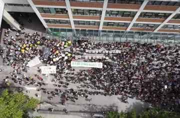 Conicet: protesta y concentración de trabajadores por la crisis presupuestaria