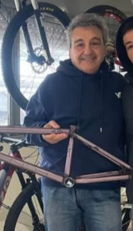 Carlos Karabitian con El Maligno Torres.