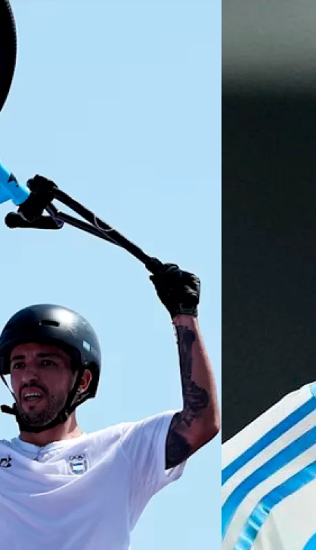 Dos campeones olímpicos