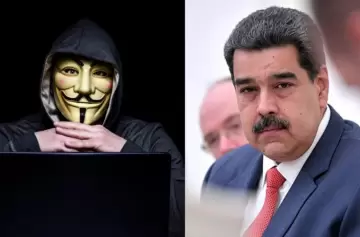 Anonymous desata su ira contra Maduro y da su primer golpe virtual