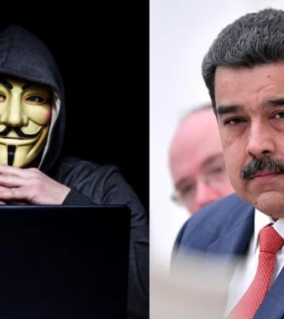 Anonymous desata su ira contra Maduro y da su primer golpe virtual