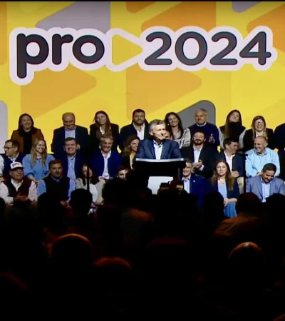 Allasino, en el acto del PRO, destacó el papel del "intendente y su liderazgo"