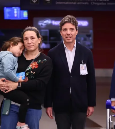 Arribo de los diplomáticos expulsados por el régimen chavista