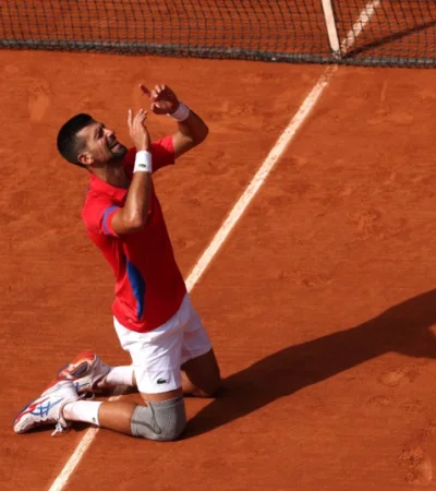 Novak Djokovic el rey de tenis conquistó el oro olímpico