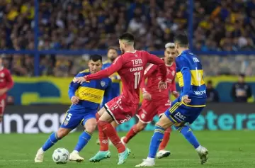 Boca y Barracas Central reparten puntos en un partidazo en La Bombonera