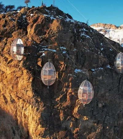 Ovo Patagonia: el hotel más alto del mundo.