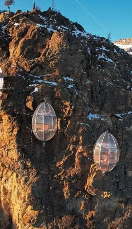 Ovo Patagonia: el hotel más alto del mundo.