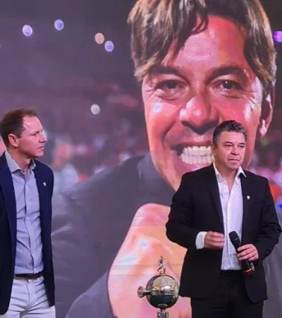Presentación de Marcelo Gallardo.