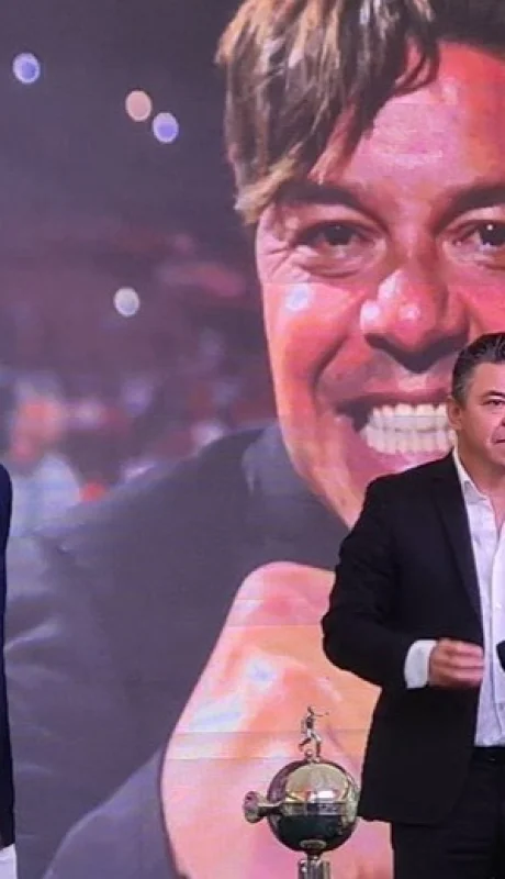 Presentación de Marcelo Gallardo.