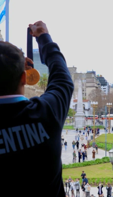 El argentino en la Casa Rosada