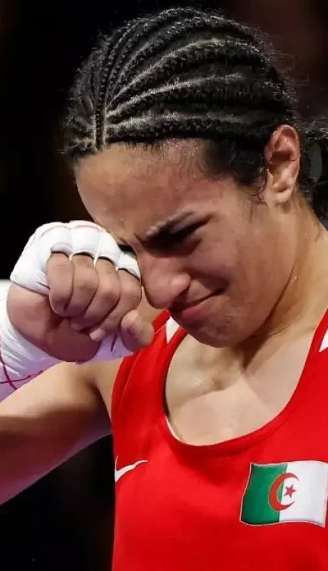 Imane Khelif lloró por el acoso del que es víctima.