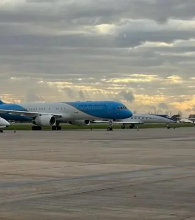 Avión presidencial.