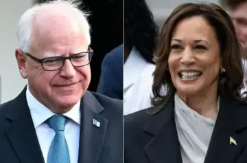 Kamala Harris eligió a un gobernador blanco como compañero de fórmula