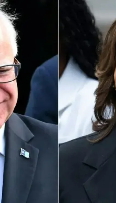 Tim Walz y Kamala Harris, la fórmula demócrata para la Casa Blanca.