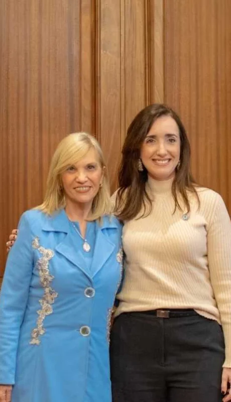 Beatriz Argimón y Victoria Villarruel quieren avanzar en una agenda conjunta