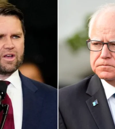 J.D. Vance y Tim Walz, contrincantes para lograr la vicepresidencia de EE.UU.