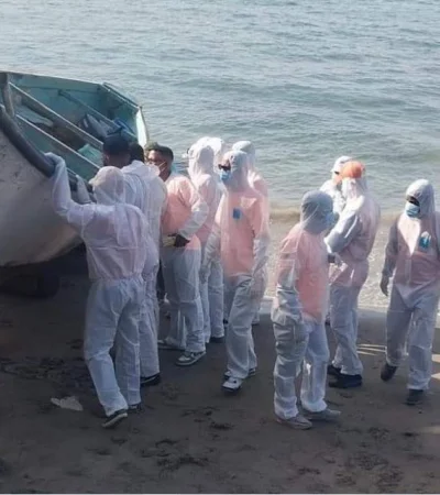 Una misteriosa y macabra escena con 14 restos óseos humanos fue hallada en República Dominicana