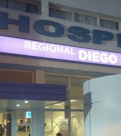 Hospital Diego Paroissien, en Maipú.