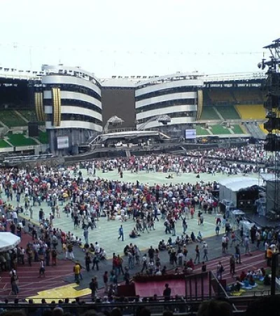El estadio Ernst Happel de Viena, donde iban a desarrollarse los conciertos de Taylor Swift