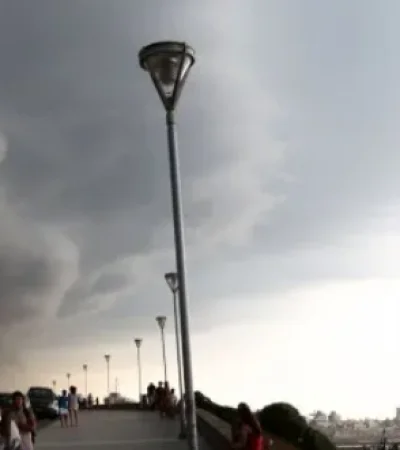 Alerta por el inminente impacto de un ciclón en Buenos Aires