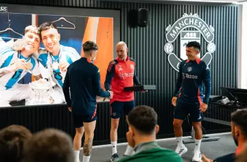 Manchester United, extasiado con Martínez y Garnacho: "Orgullosos estamos"