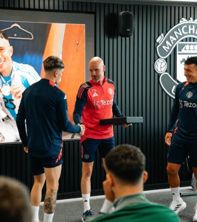 Presentación especial en Carrington para nuestros ganadores de la Copa América.
