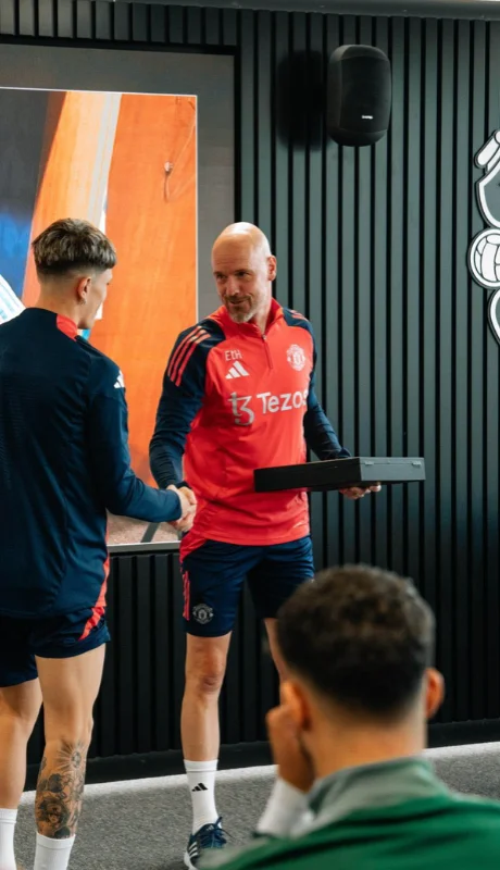 Presentación especial en Carrington para nuestros ganadores de la Copa América.