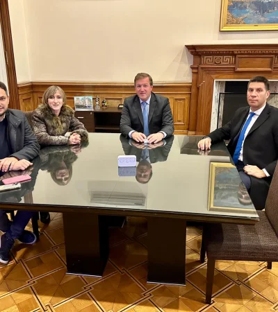 Los diputados mendocinos de la La Libertad Avanza se reunieron con el Secretario de Prensa de la Presidencia/