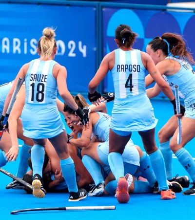 Las Leonas son de bronce.