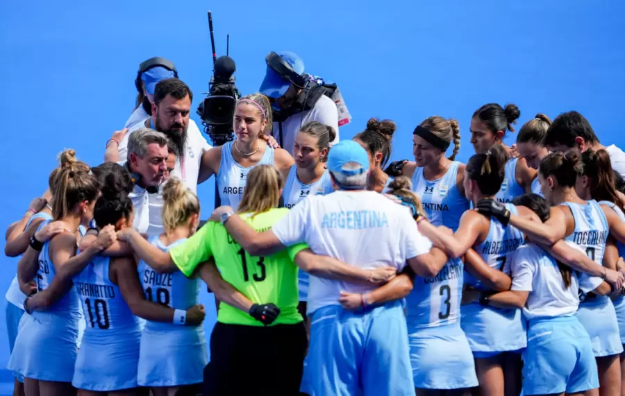 Las leonas son de bronce en París 2024.