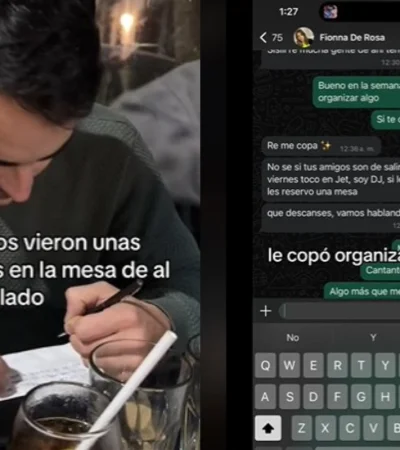 Gracias a un flan, los invitaron a una fiesta.