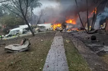 Una aeronave se estrelló en Brasil y no habría sobrevivientes