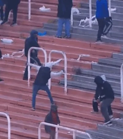 Los incidentes de los barras en el Malvinas