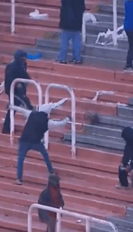 Los incidentes de los barras en el Malvinas