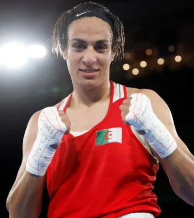 La boxeadora argelina dejó su huella en París 2024.