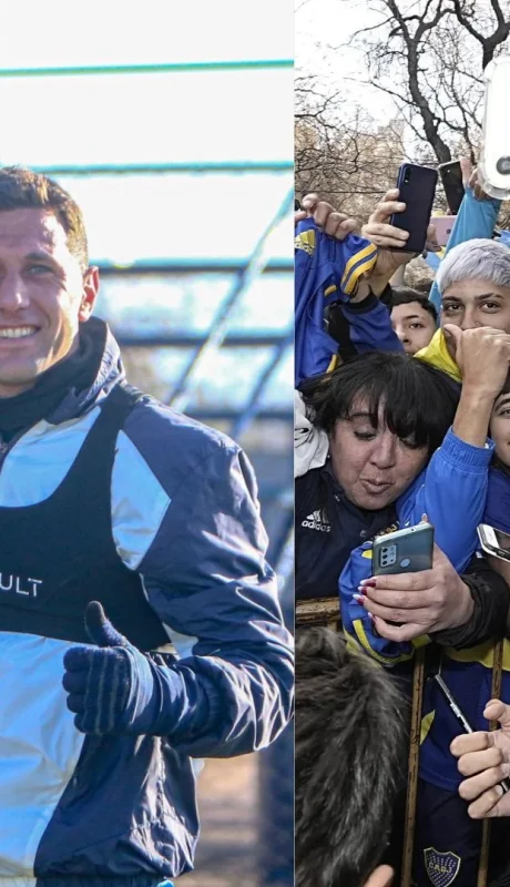 La Lepra y el Xeneize, cara a cara en el Malvinas.